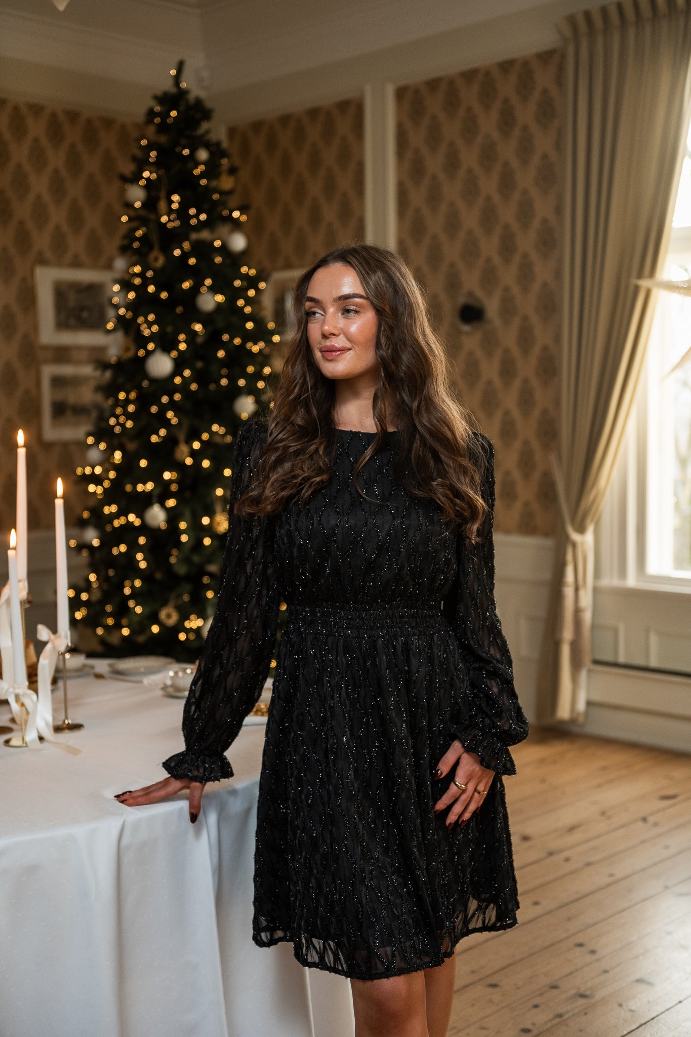 AWNOLITA Dress - Black